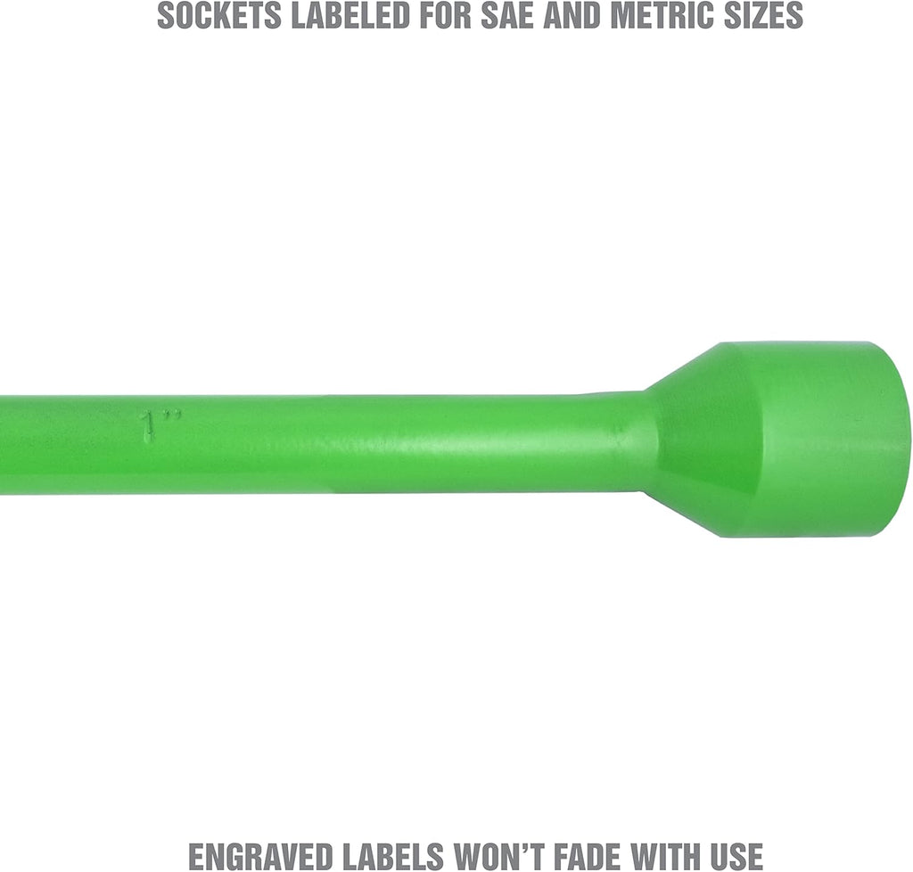 25" 4-Way Lug Nut Wrench, Green, Pack of 2 R11273