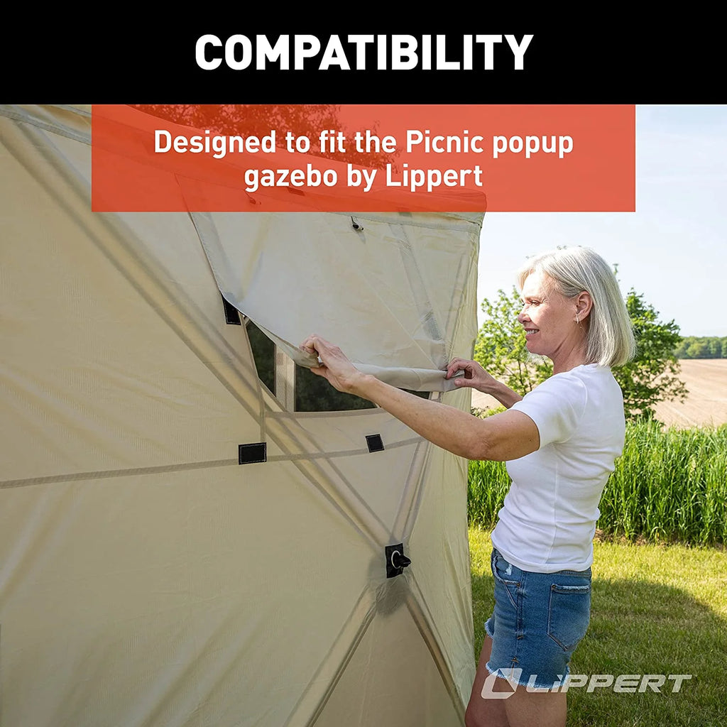 Gazebo Wind Panels E5947
