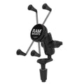 Large Phone Mount with Motorcycle Fork Stem Base E751772
