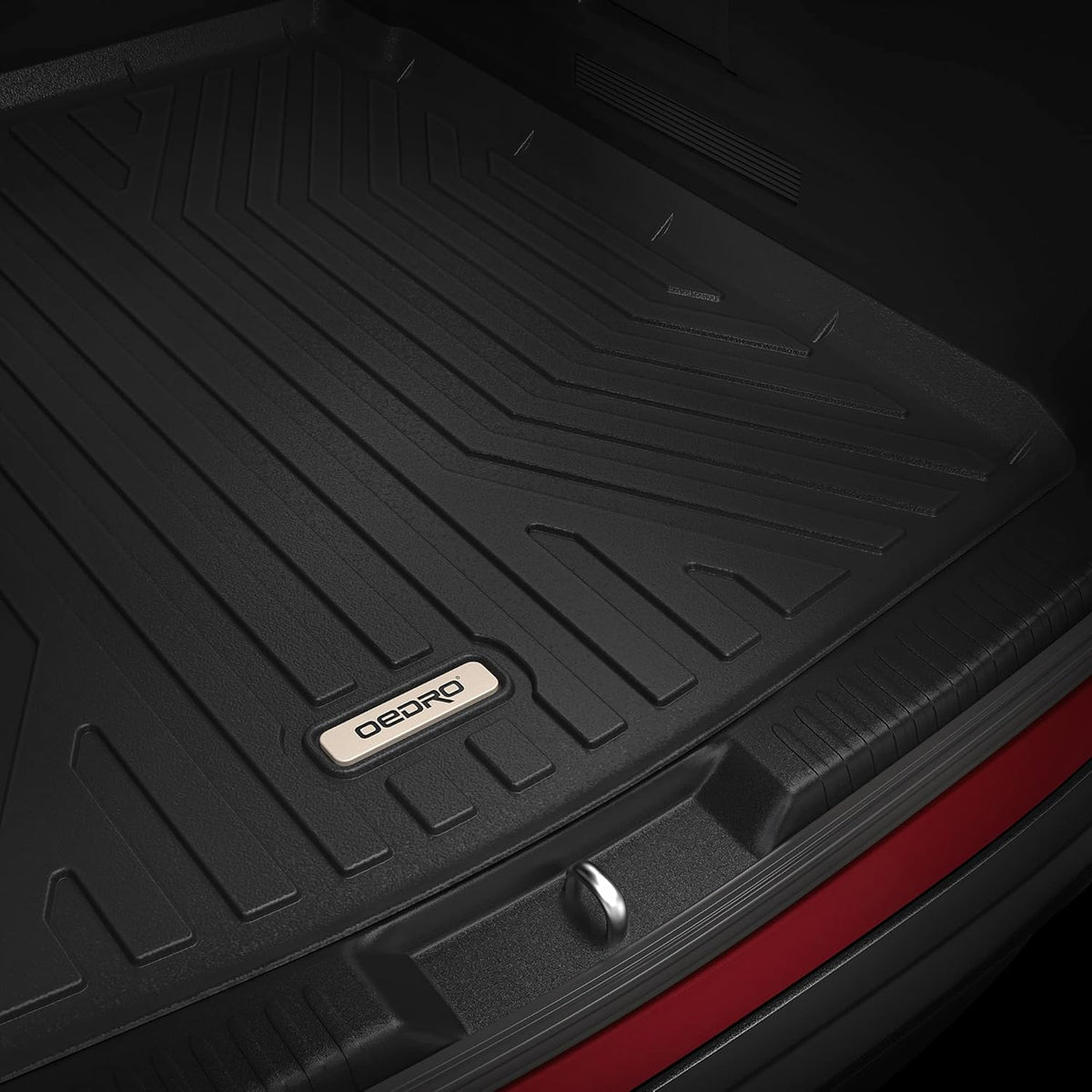 Black Custom Fit Cargo Trunk Liner Floor Mat U8257