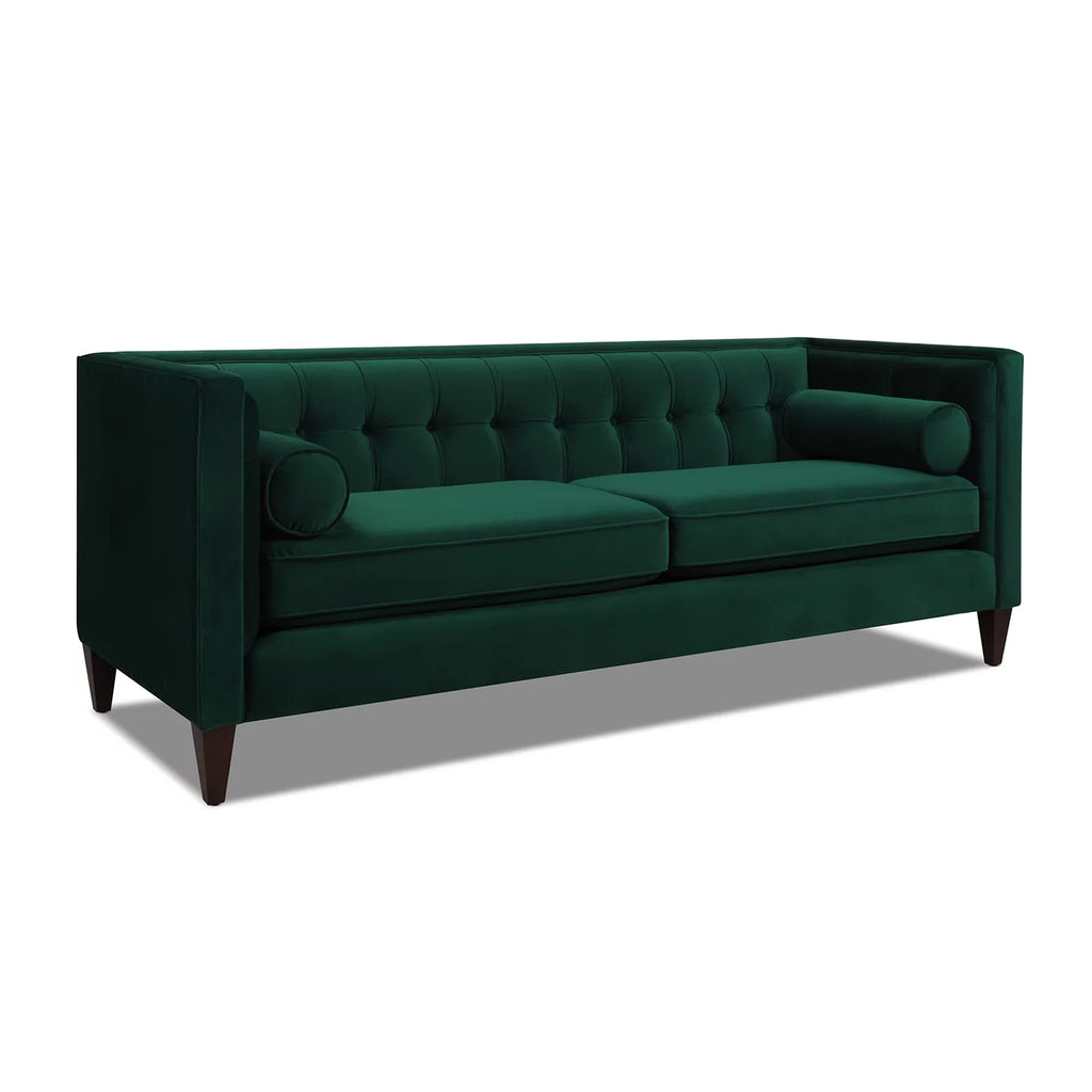 84" Tufted Tuxedo Sofa Double Cushion Z8214