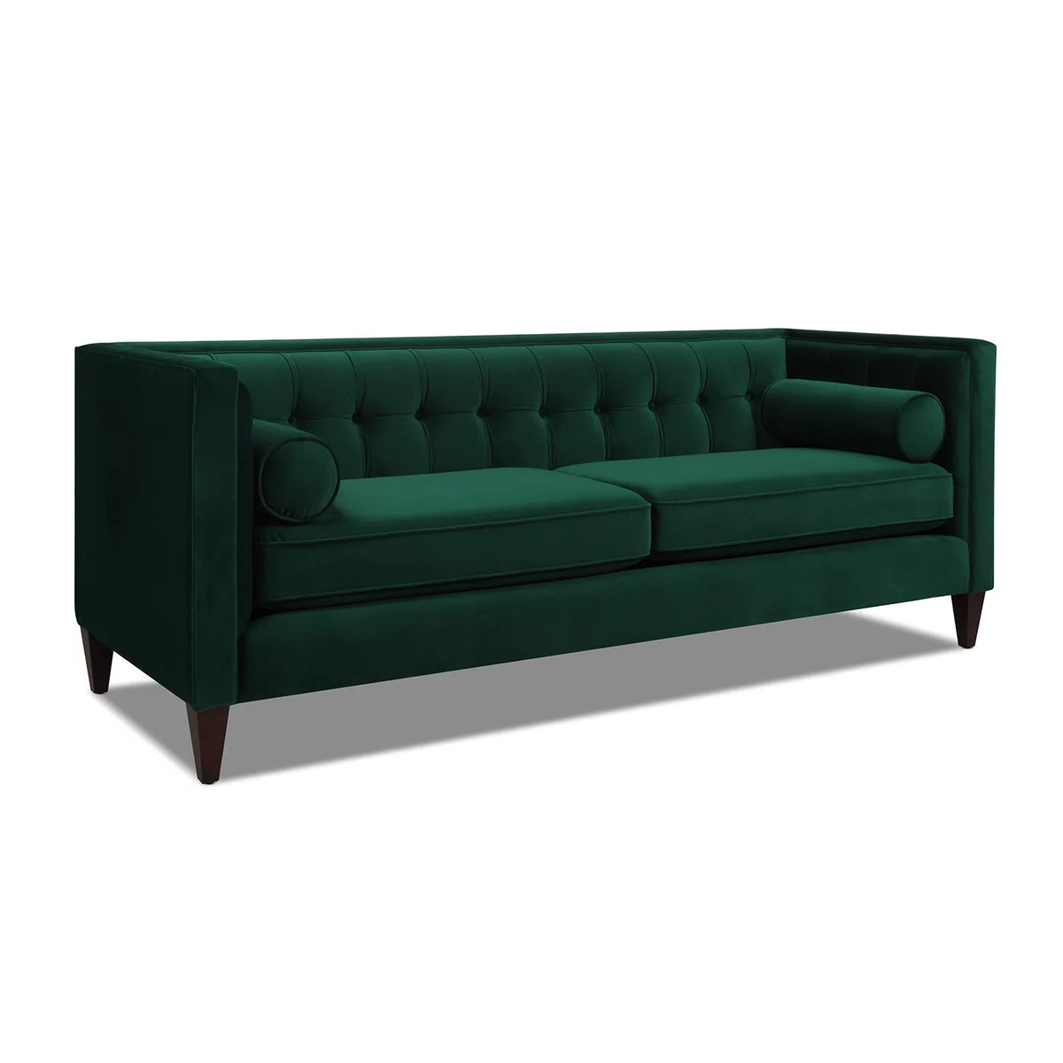 84" Tufted Tuxedo Sofa Double Cushion Z8214