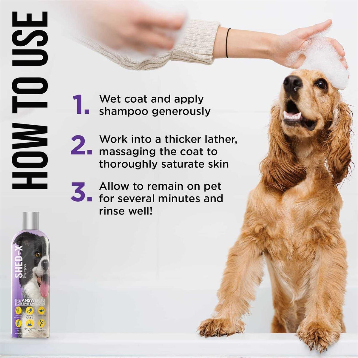 Shed Control Shampoo for Dogs K71468