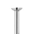 Polished Chrome Ceiling Mount Arm & Flange U492