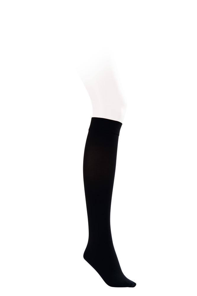 Opaque 20-30 mmHg L-Full Calf Black Knee High Y97337