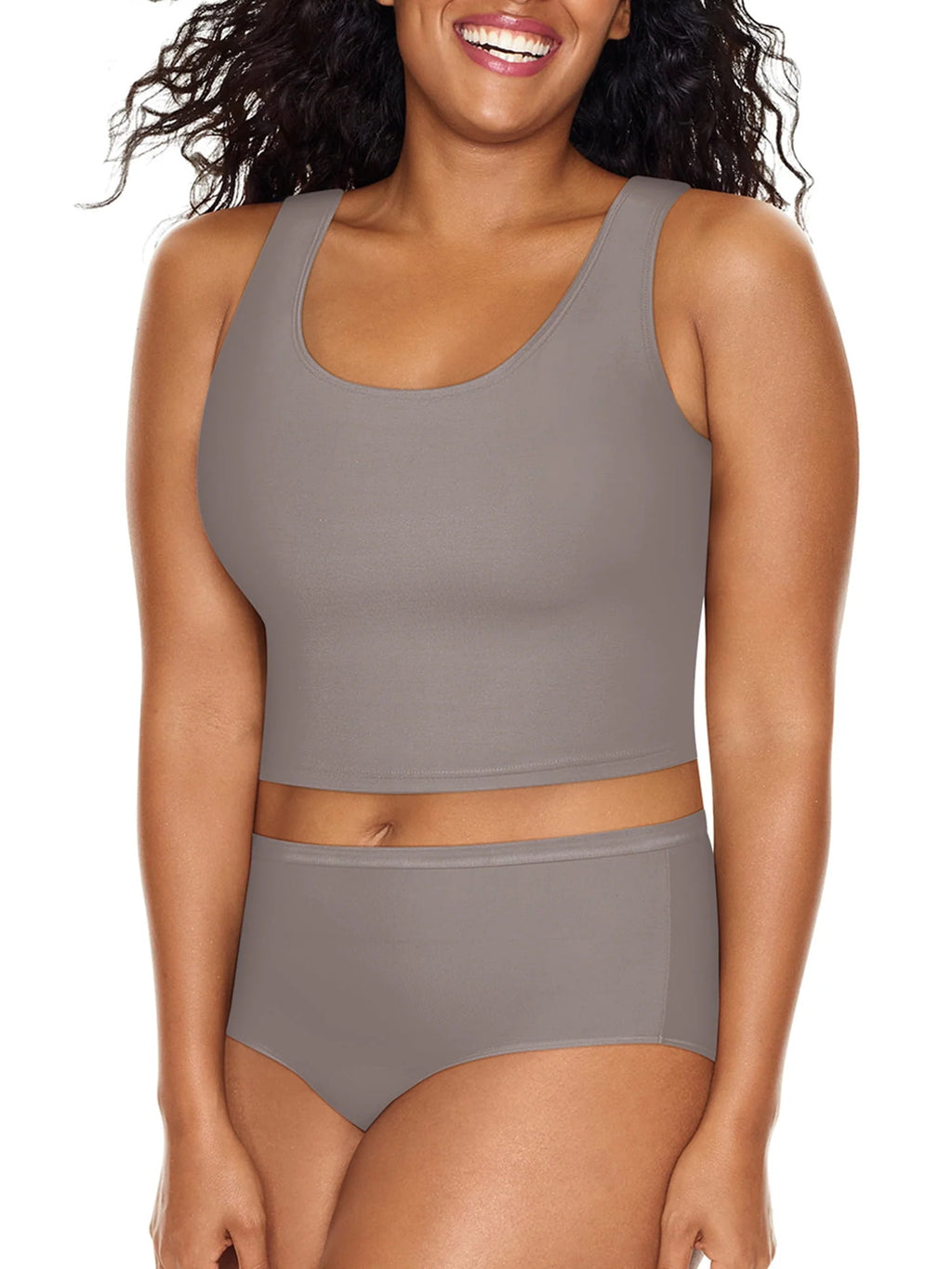 Plus Size Light Period Underwear 3-Pack Brief R7817