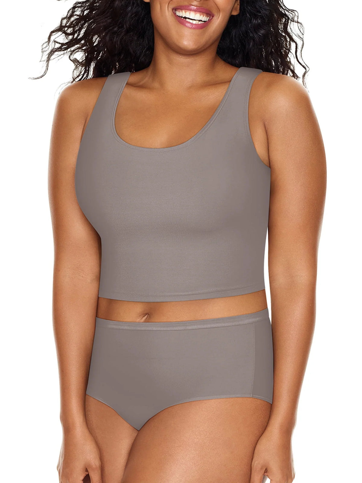 Plus Size Light Period Underwear 3-Pack Brief R7817