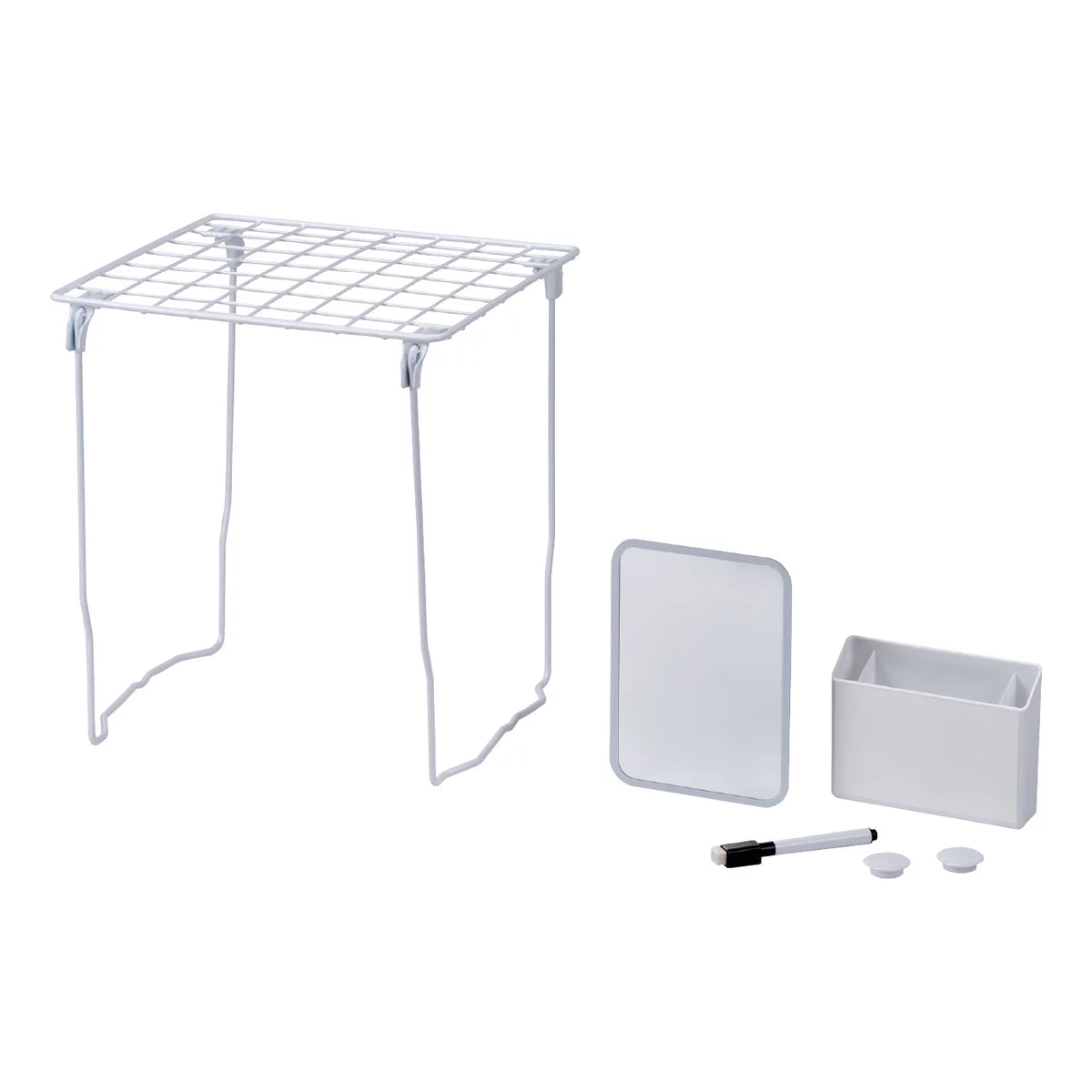 7-Piece Locker Kit with 12" Shelf, White T538