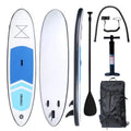 Inflatable Stand Up Paddle Board with Backpack, Non-Slip Deck, Leash, Paddle and Pump Q42290