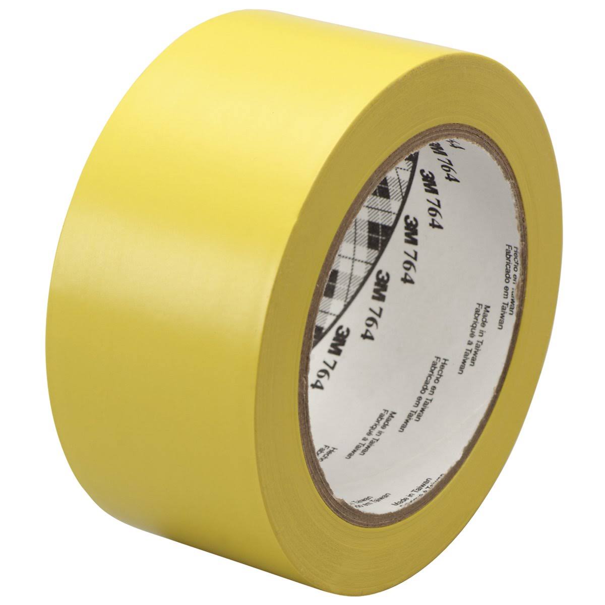 Yellow Vinyl Tape 2x22 x 36 yds. 6/Case Z157116