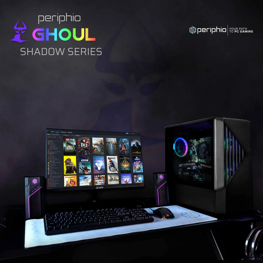 Prebuilt Gaming PC Desktop Computer Tower Intel Quad-Core i5 16GB RAM 120GB SSD + 500GB HDD V910260
