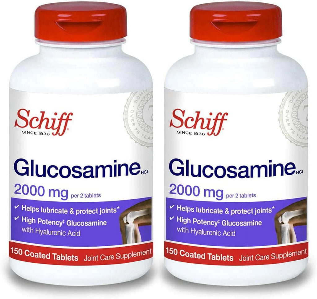Glucosamine with Hyaluronic Acid 2000mg Joint Supplement 150 Count Pack of 2 P8014