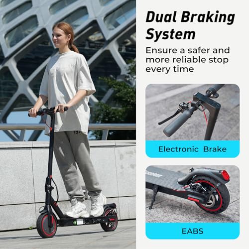 Electric Scooter with Cruise Control and Dual Braking System L842