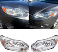 Chrome Housing Halogen Headlights for 2012-2014 Ford Focus T434084