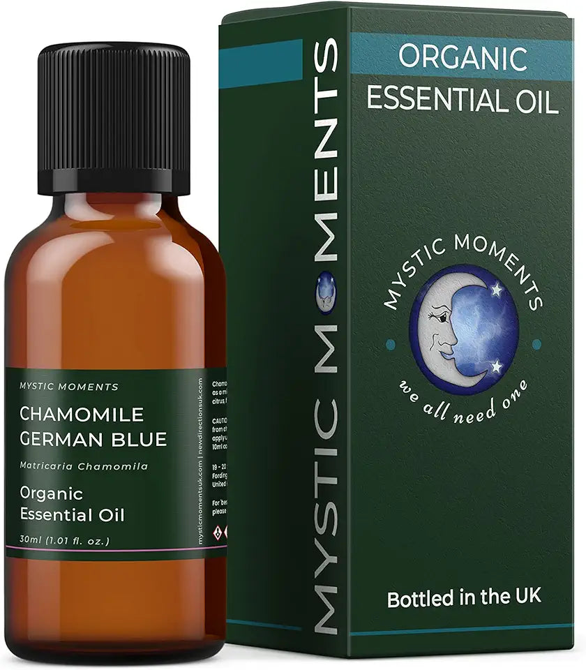Organic Chamomile German Blue Essential Oil 30ml P8969