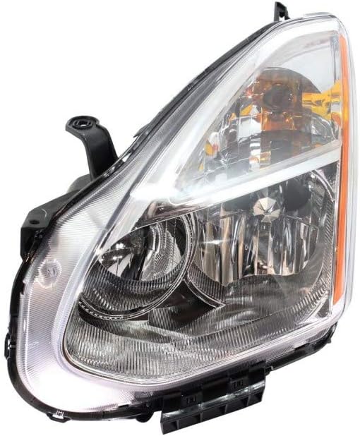 Headlight Assembly Pair for Nissan Rogue 2009-2010 Halogen L59564