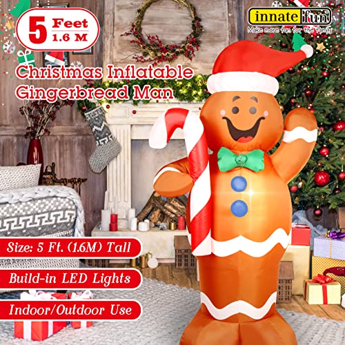 8 Feet Tall Lighted Inflatable Christmas Nutcracker Yard Decoration J434705