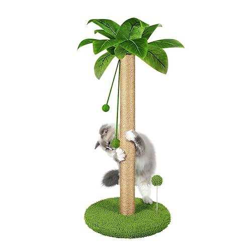 26 Cat Scratching Post with Sisal Rope and Ball Toys F56182
