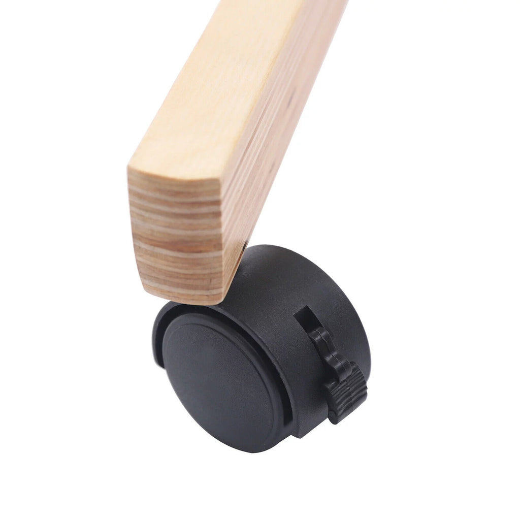 C-shaped Sofa End Side Table with Side Pocket Q9051