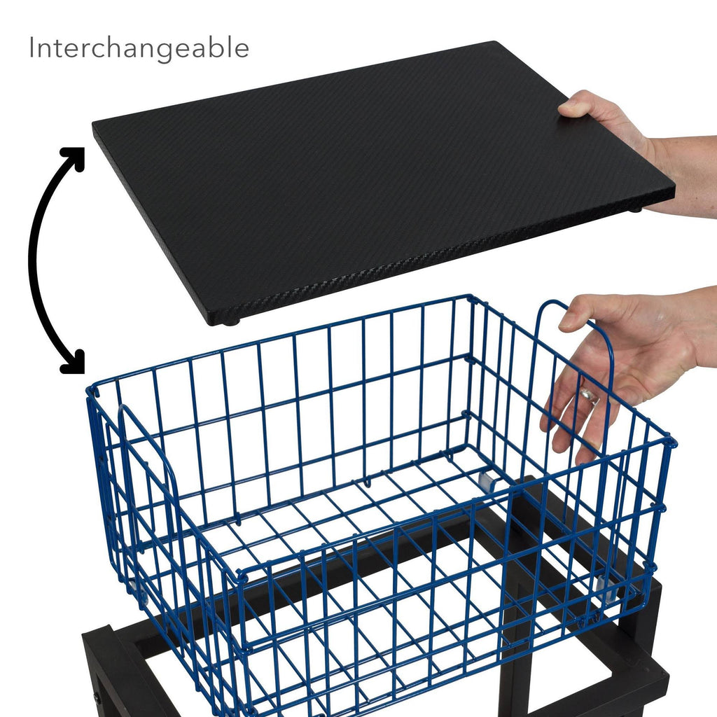 2-Tier Cart System - Black X266