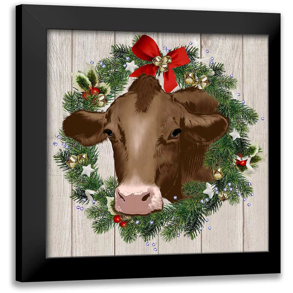 Black Modern Framed Art Print A948
