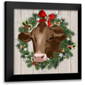Black Modern Framed Art Print A948