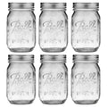 Regular Mouth Pint Glass Jar 16 oz 6-Pack Z98978