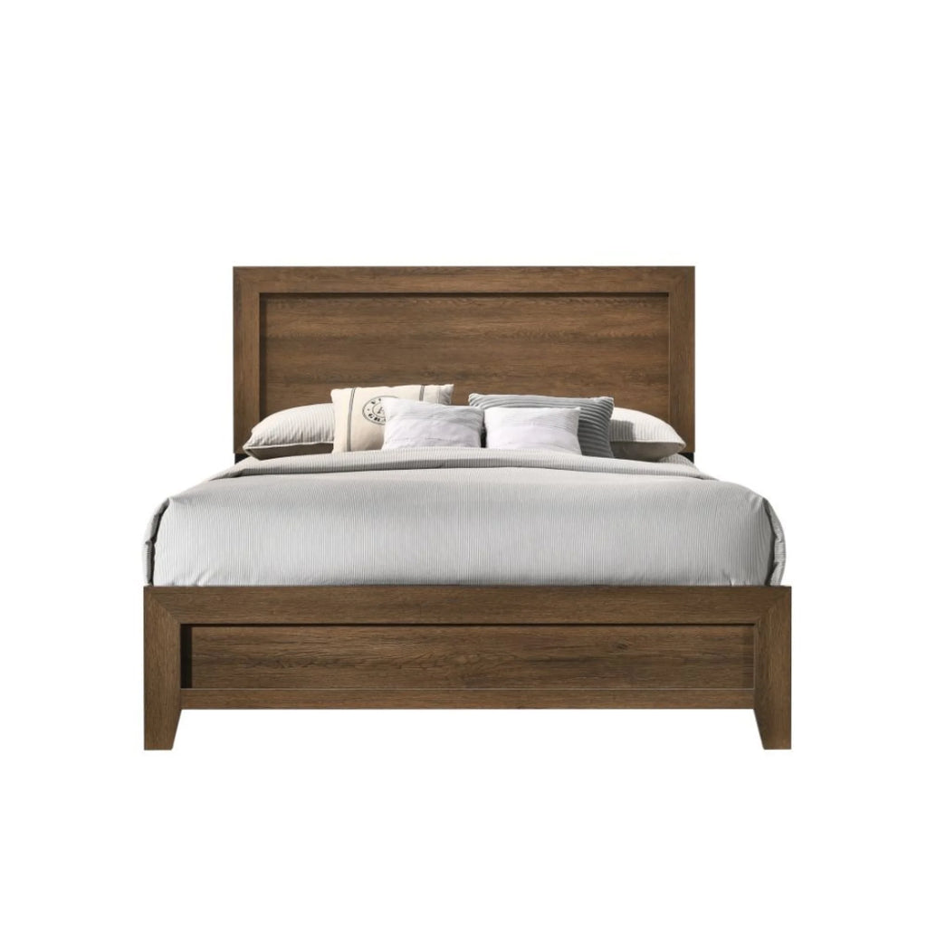 Queen Bed in Oak O613