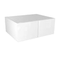 White Gloss Bridge Wall Cabinet Y1456