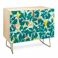 Beige Lemon Accent Cabinet B402
