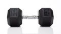40lb Black Rubber Hex Dumbbell V538152