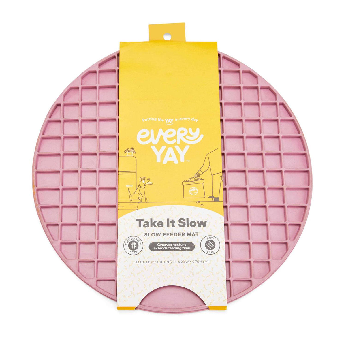 Blush Dog Treat Mat G2776
