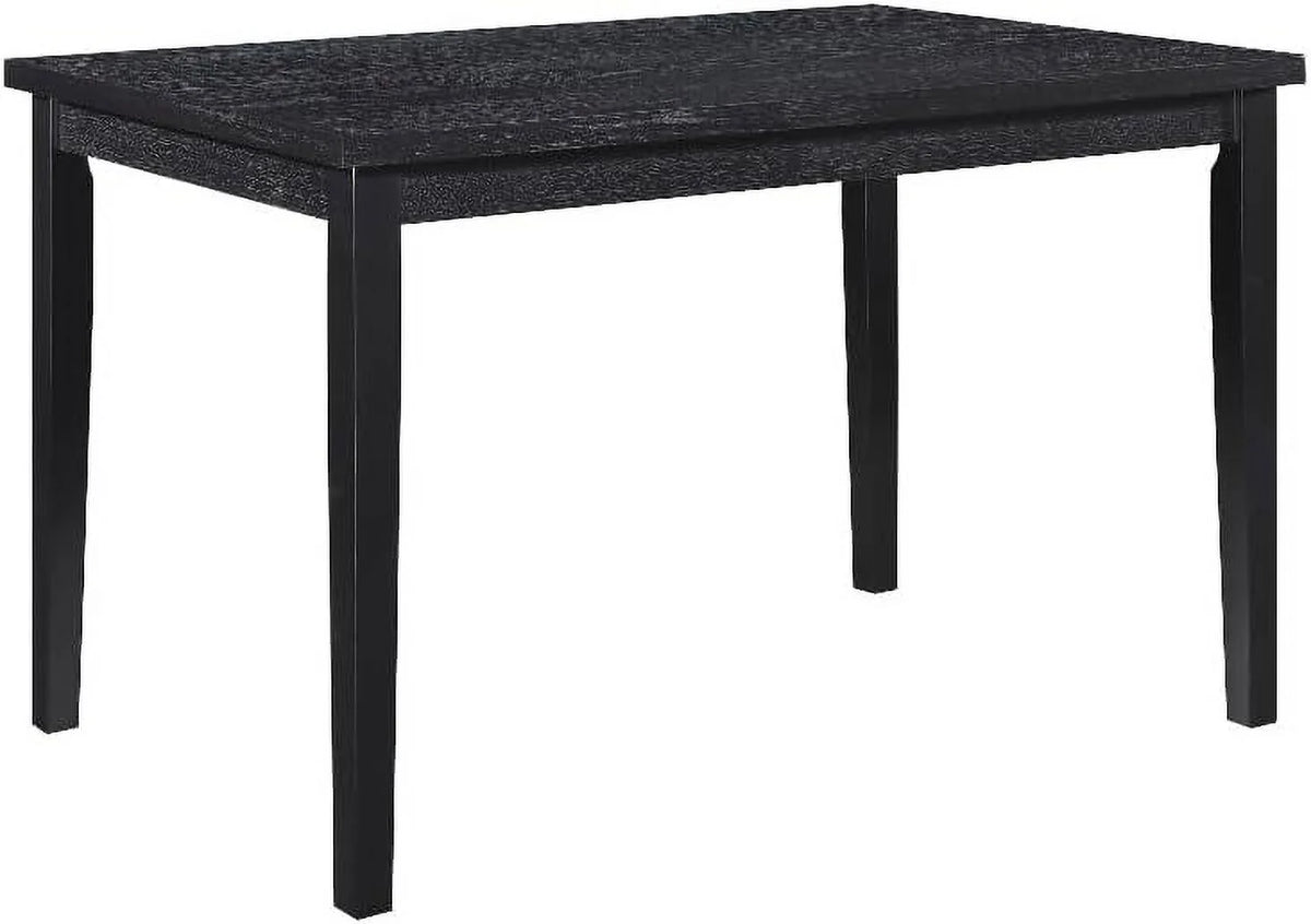 Black Wood Dining Room Table E654544