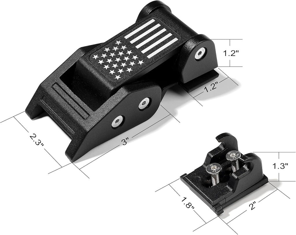 Hood Latches Aluminum Hood Catch (1 Pair) N87393