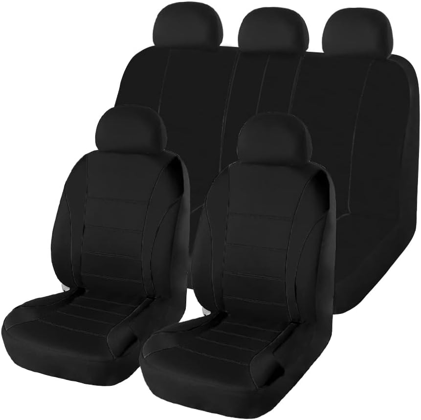 Red-Breathable Mesh Car Seat Covers V19976