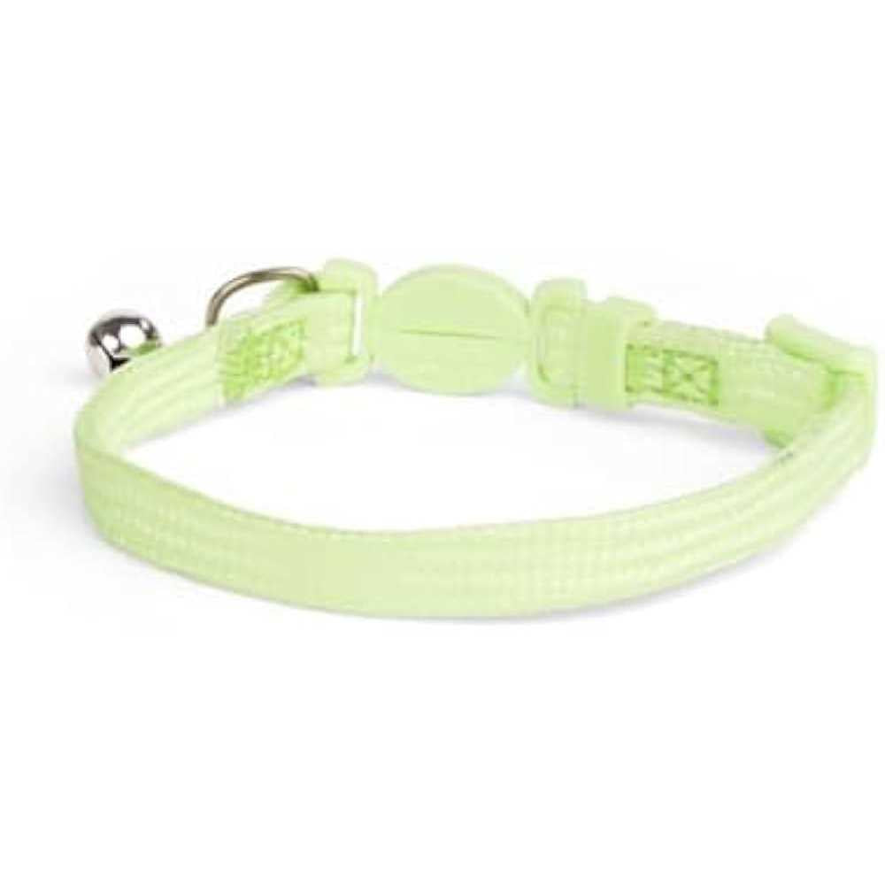 Glow in the Dark Green Kitten Collar O13902