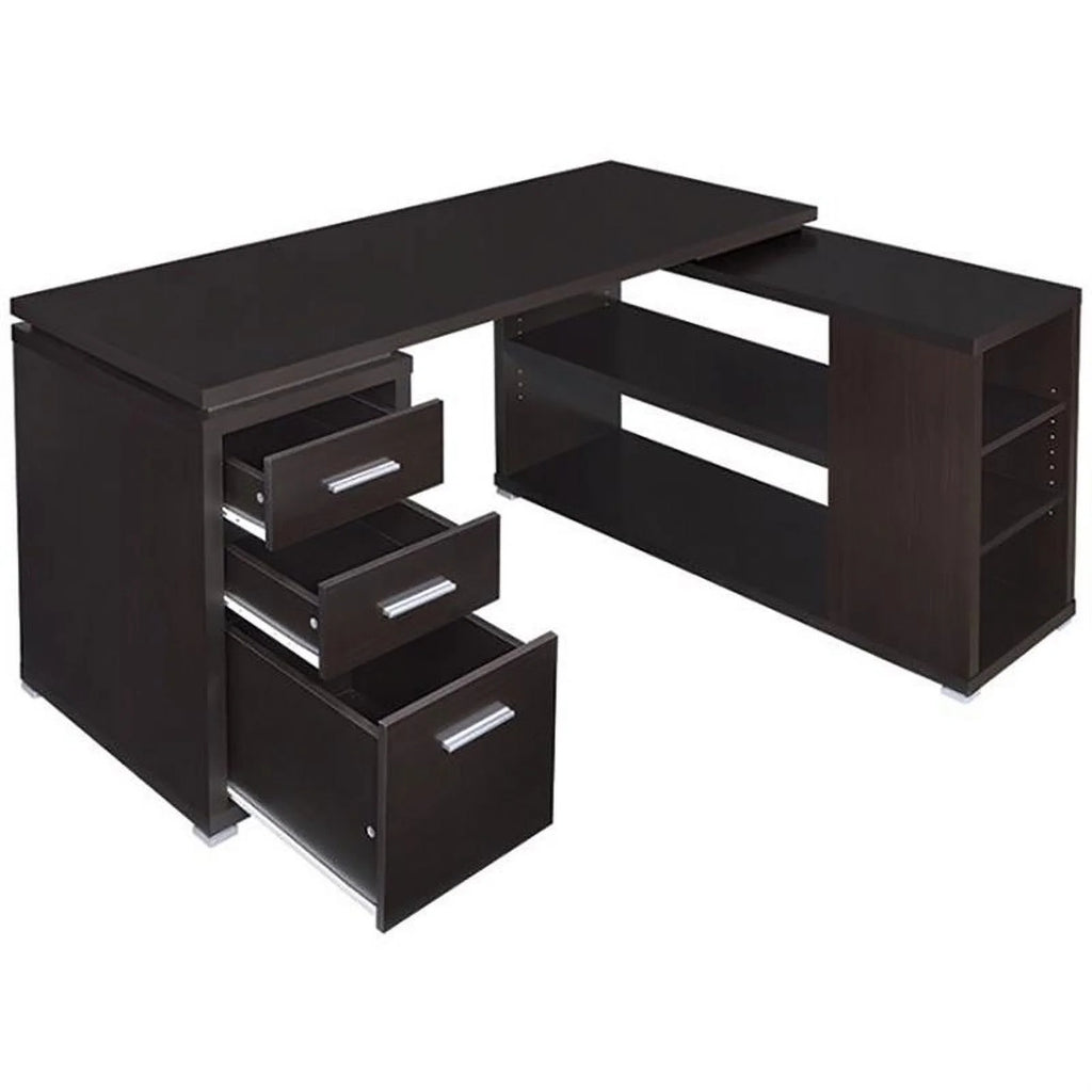 2 Piece L Shaped Desk and Office Chair Set V411267
