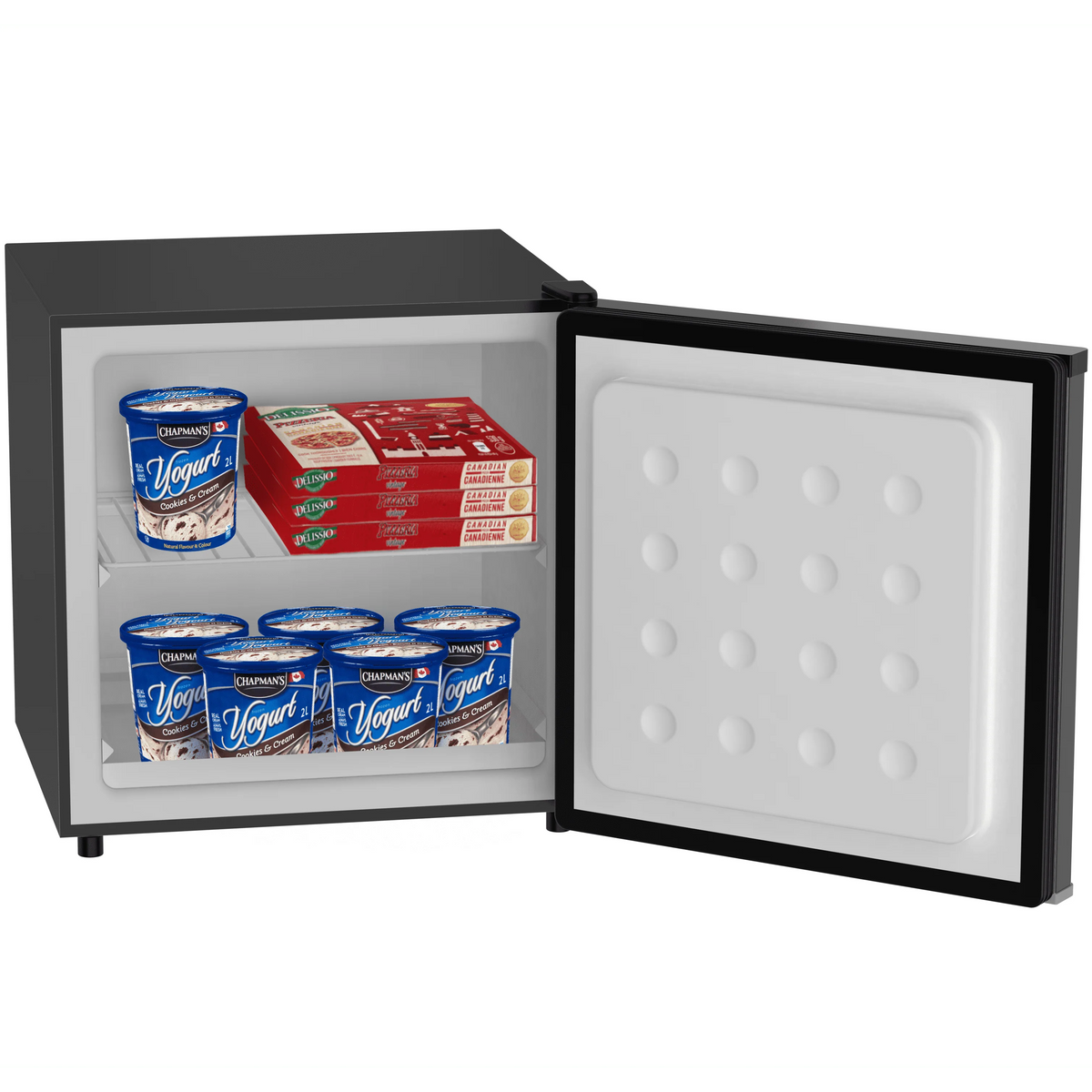 Mini Compact Countertop Upright Freezer, 1.1 Cubic Feet, Black O1562