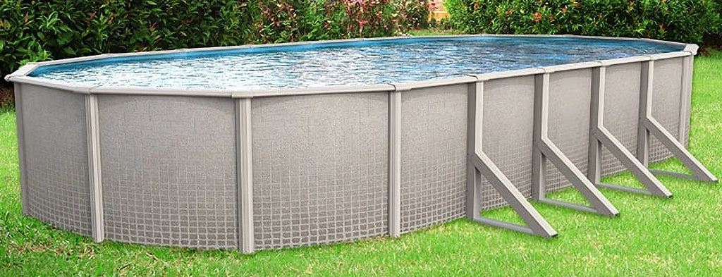 15' x 30' Oval 48 Wall Above-Ground Swimming Pools Q82619