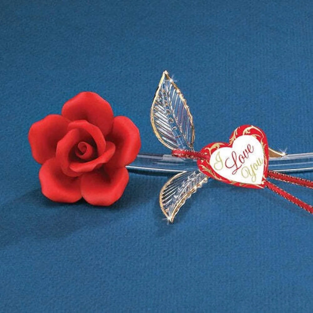 Red Rose Figurine J183