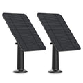 4W 5V Solar Panel with Wall Mount, 13.1ft Power Cable (2-Pack) Q6808
