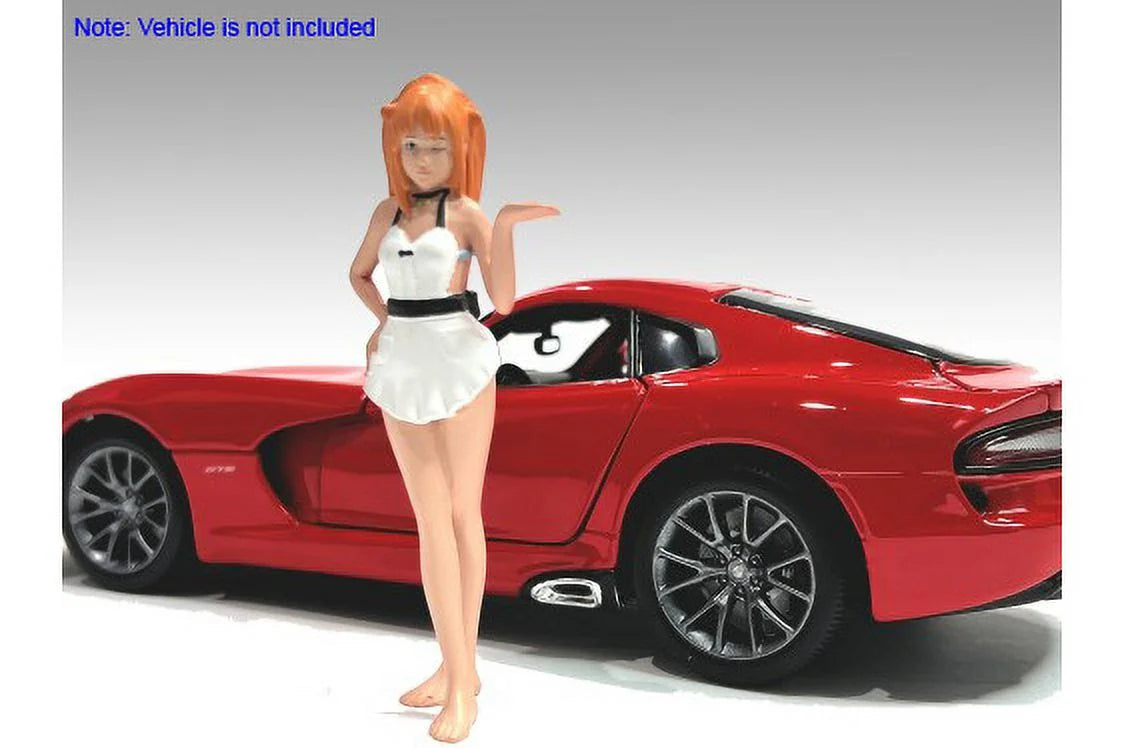White 1/18 Scale Figurine H3115