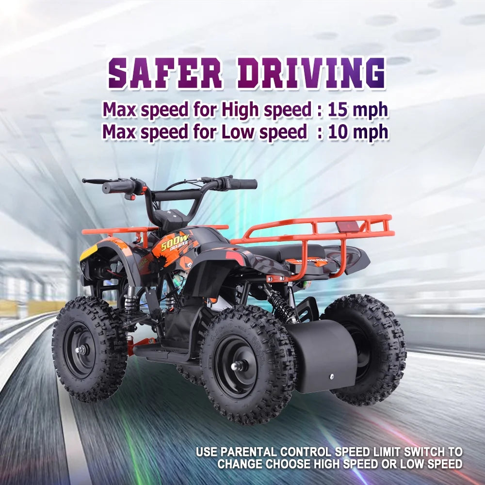36V Electric 4-Wheeler for Teens U243