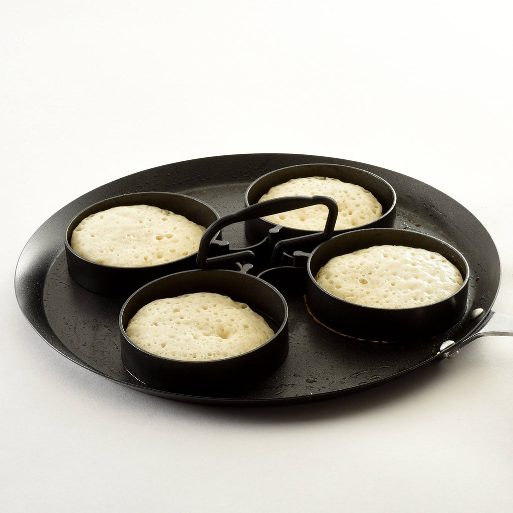 Nonstick 4-Piece Egg/Pancake Ring Set U8739