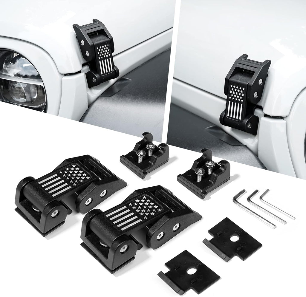 Hood Latches Aluminum Hood Catch (1 Pair) N87393
