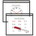 9 x 12 Black Dry Erase Pockets L4435