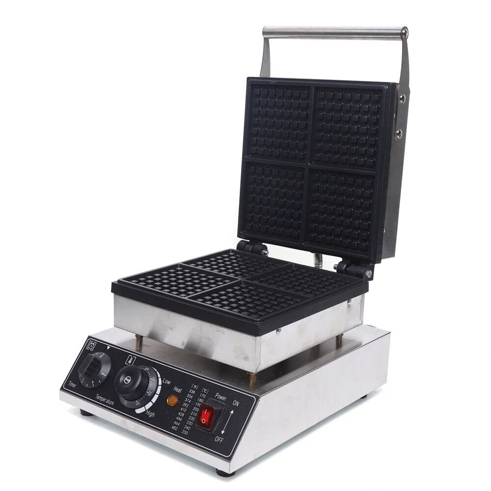 1750W Non-Stick Electric Waffle Maker S382