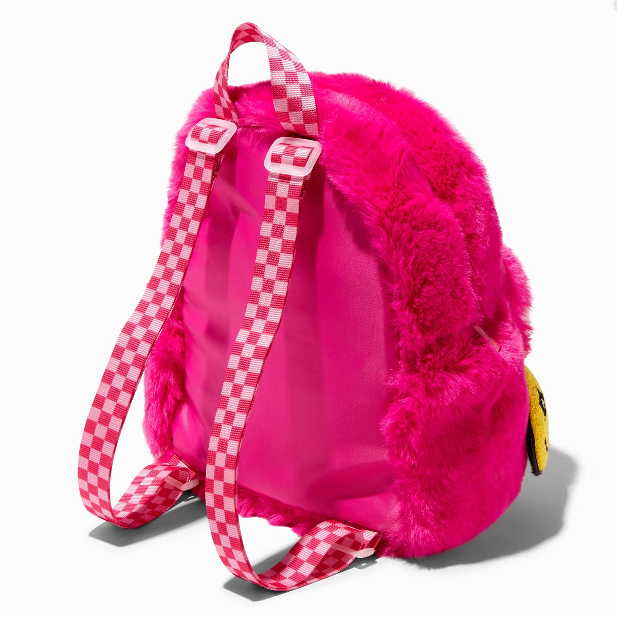 Pink Furry Mini Backpack S8519