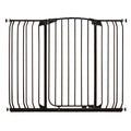 Black Extra-Tall Swing Close Hallway Gate T86144