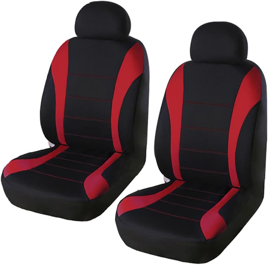Red-Breathable Mesh Car Seat Covers V19976